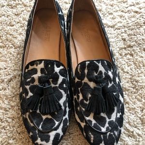 J•Crew Cheetah print loafers
